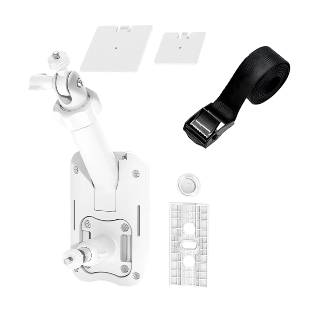 Outdoor Wall Mount Bracket For Eufy Security Camera Adjustable Weatherproof Plastic Fixed Accessories