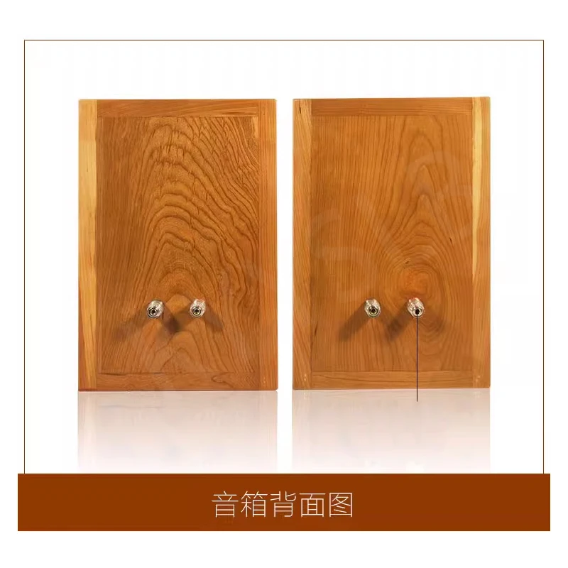 KYYSLB Home Fever Pure Wooden 8 inch Bookshelf Speaker High-quality Fever King Speakers Audio Monitor LoudSpeakers
