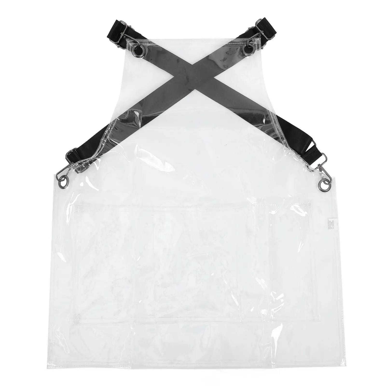

Transparent Waterproof Apron for Hair Stylists Chefs Artists Painters Dishwashers Car Wash Baby Stores Adjustable Lightweight