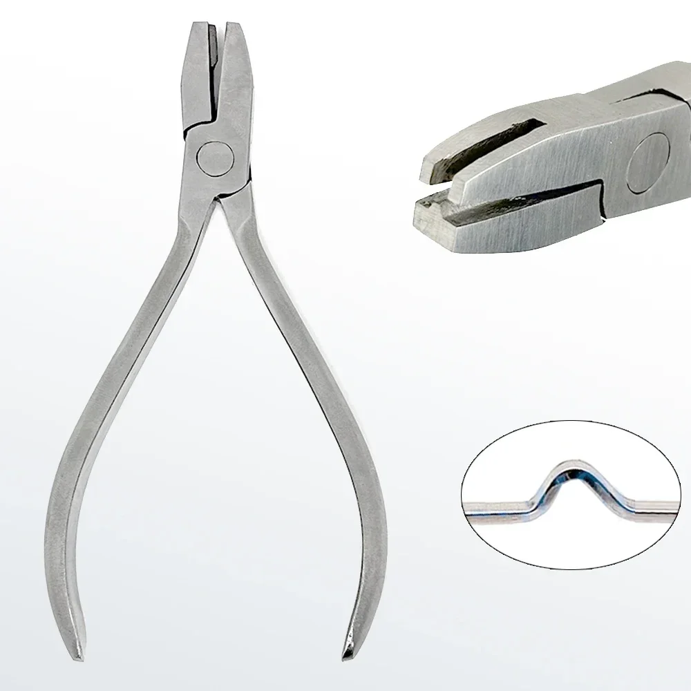 

Niti Wire Plier Dental Orthodontic V Stop Loop Bending Forming Plier Wire Bending Forceps Instrument Stainless Steel Tool