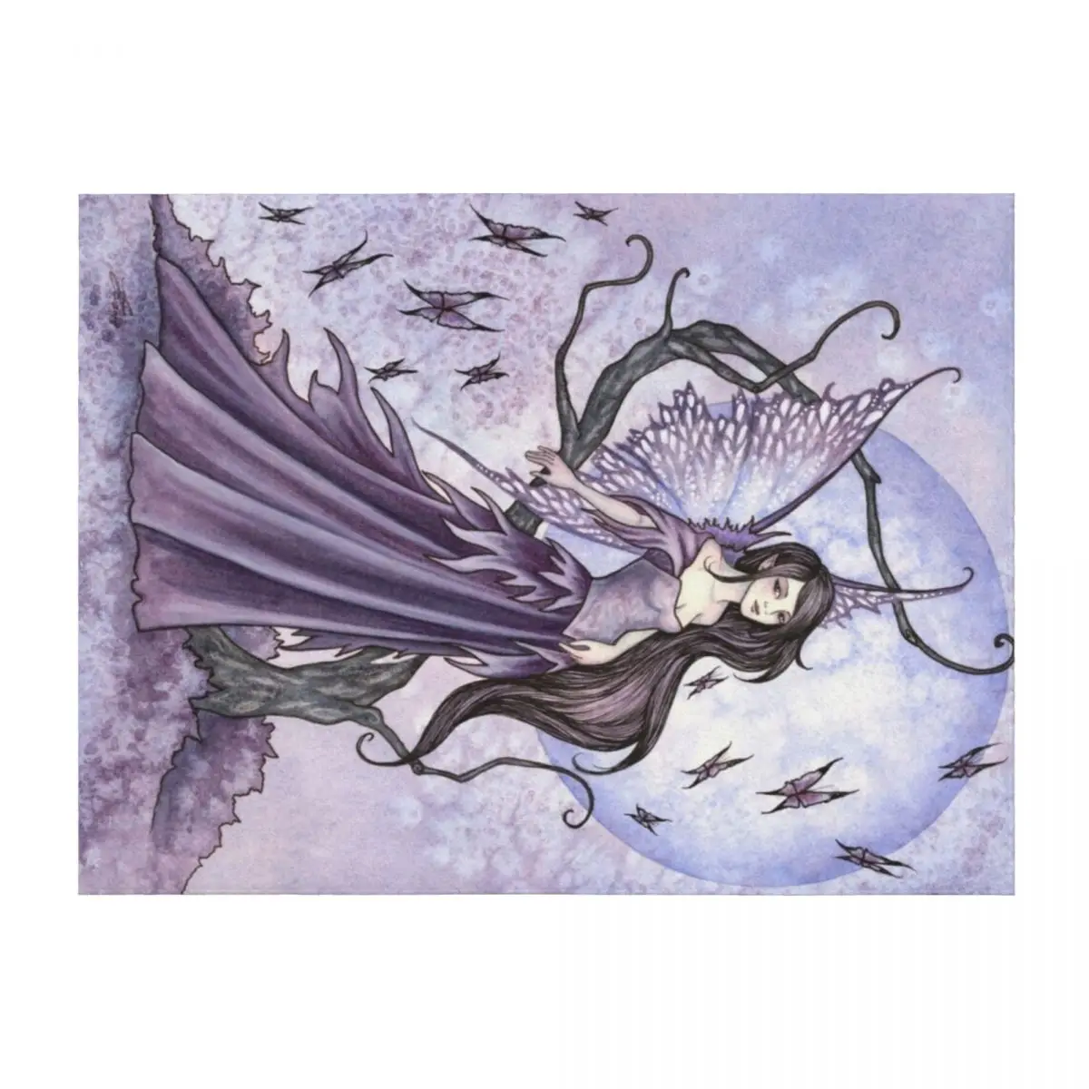 

Enchanted Evening Throw Blanket decorative For Decorative Sofa warm winter Soft Blankets