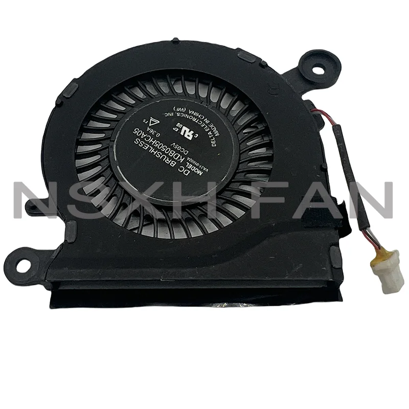 Ventilador de refrigeração CPU, KDB0505HCA05, NP905S3G, 905S3G, 915S3G, NP915S3G, NP910S3G, 910S3G