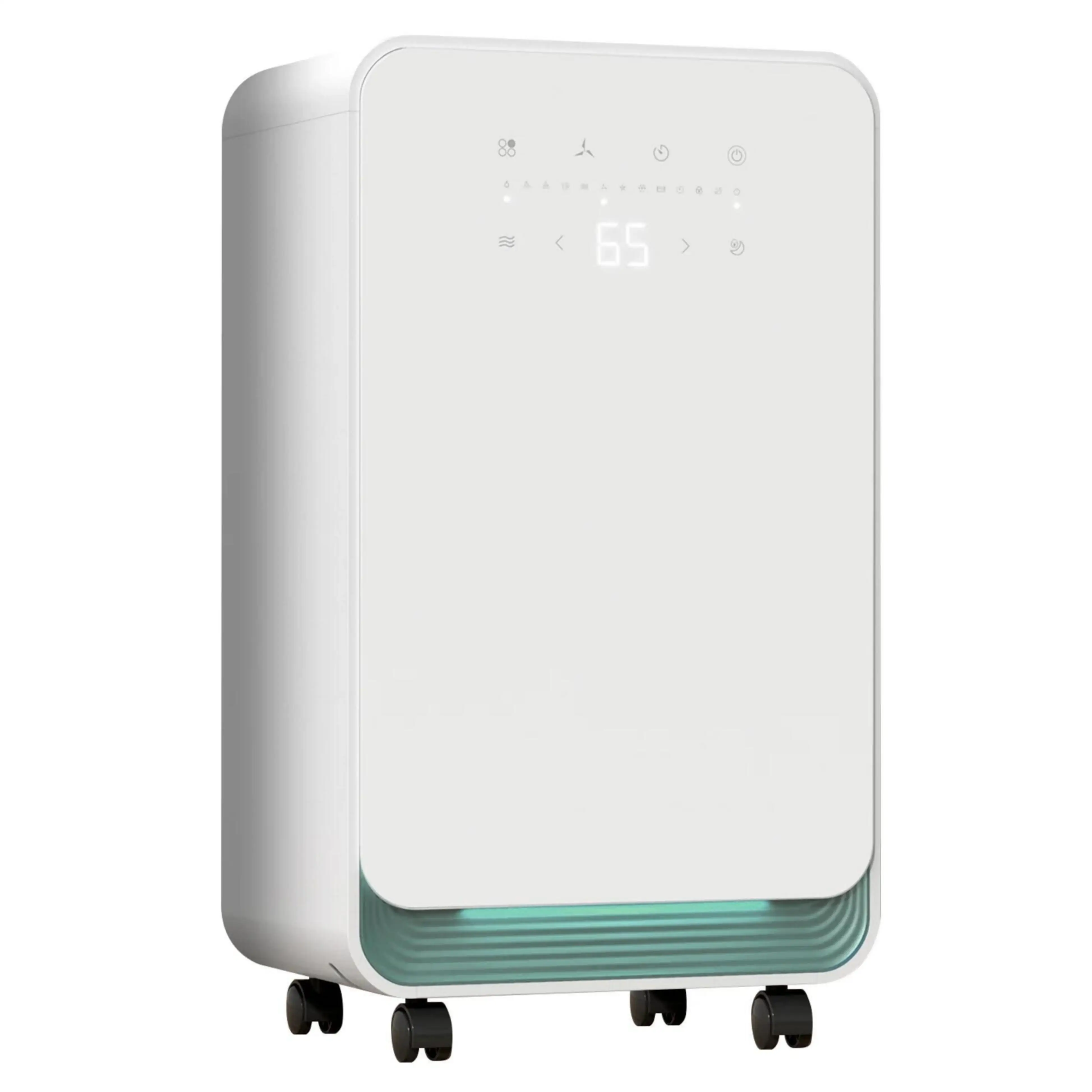 Deumidificatore d'aria con compressore super silenzioso Smart Wifi da 12 litri/giorno con timer 24 ore per la casa