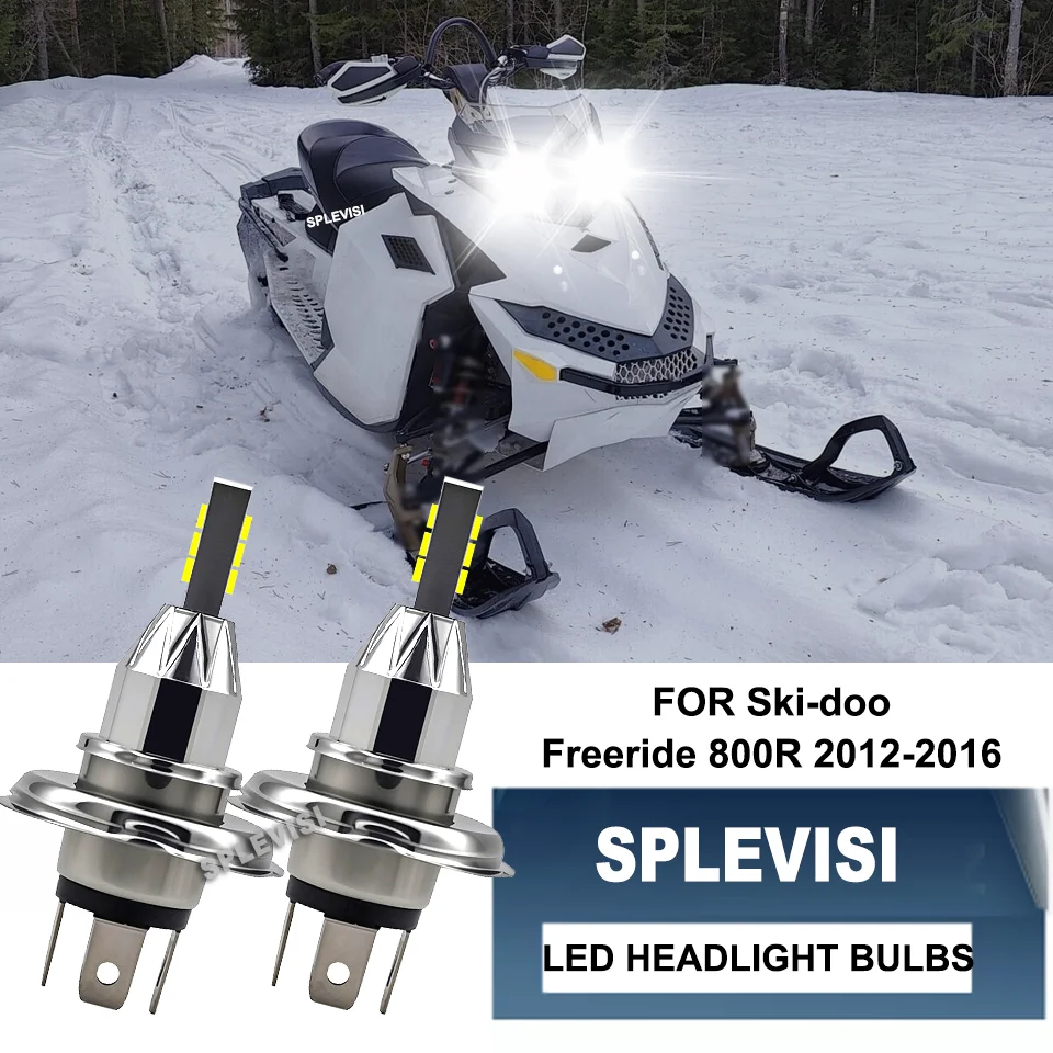 

2Pcs LED H4/9003 Headlight Bulb Lamps Upgrade For Ski-doo Touring 1994-2020 Freeride 800R 2012-2016 Tundra 1993-2019 Snowmobles