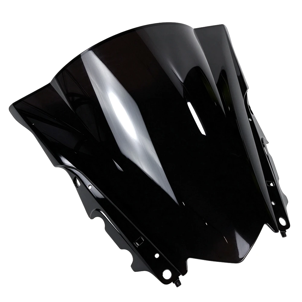 Für Yamaha YZF R25 R3 2013 2014 2015 2016 2017 2018 Schwarz Motorrad Windschutzscheibe Windschutz Bildschirm Verkleidung YZF-R25 YZF-R3 – Detail 1