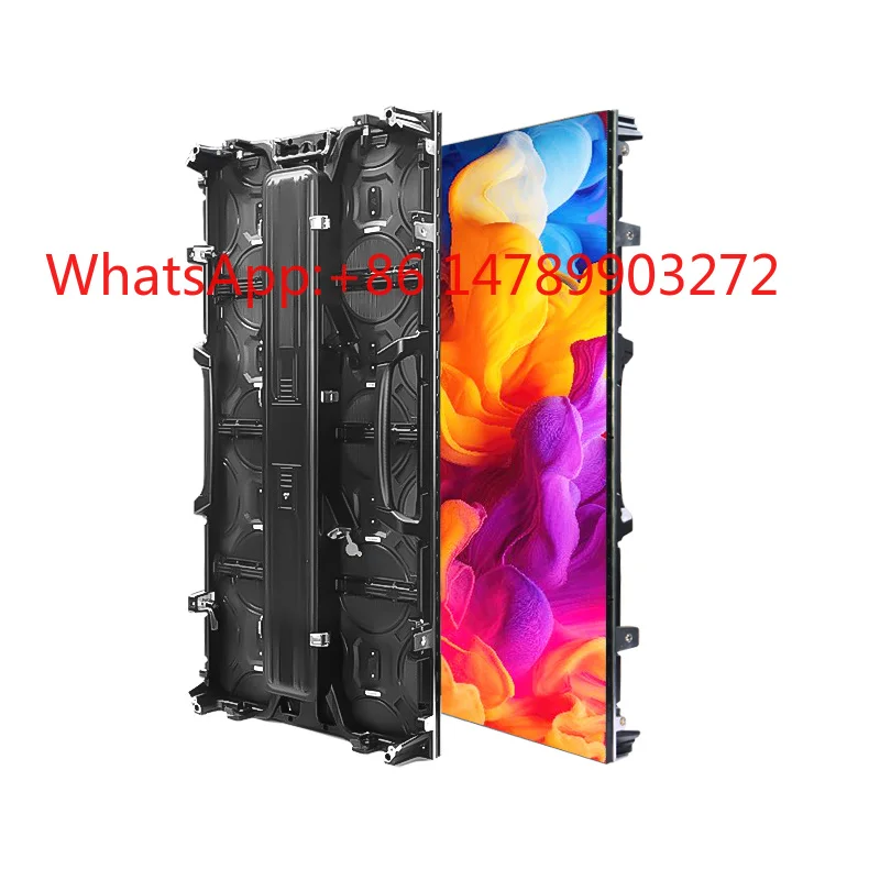P3.91 500*1000mm IP65 LED Panel Quick Lock Frame Stage Mall Rental Display Screen