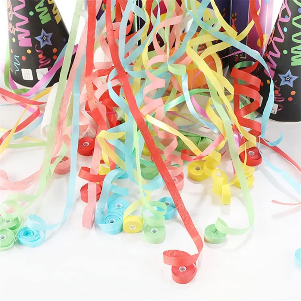 Streamers Hand Throw Ribbon Props Atmosphere Props Paper Streamers Confetti Party Paper Random Color Confetti