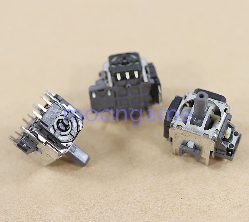 2 قطعة استبدال لسوني بلاي ستيشن 3 PS3 PS4 وحدات تحكم الأصلي الأسود ثلاثية الأبعاد عصا التحكم التناظرية تحكم إصلاح أجزاء #3