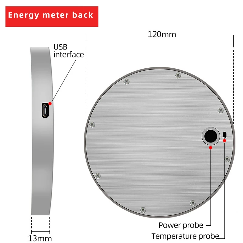 Discount 128 UV Energy Meter Intensity Radiometer Portable Ultraviolet Intensity Measurement for UV Lamp Source Measurement