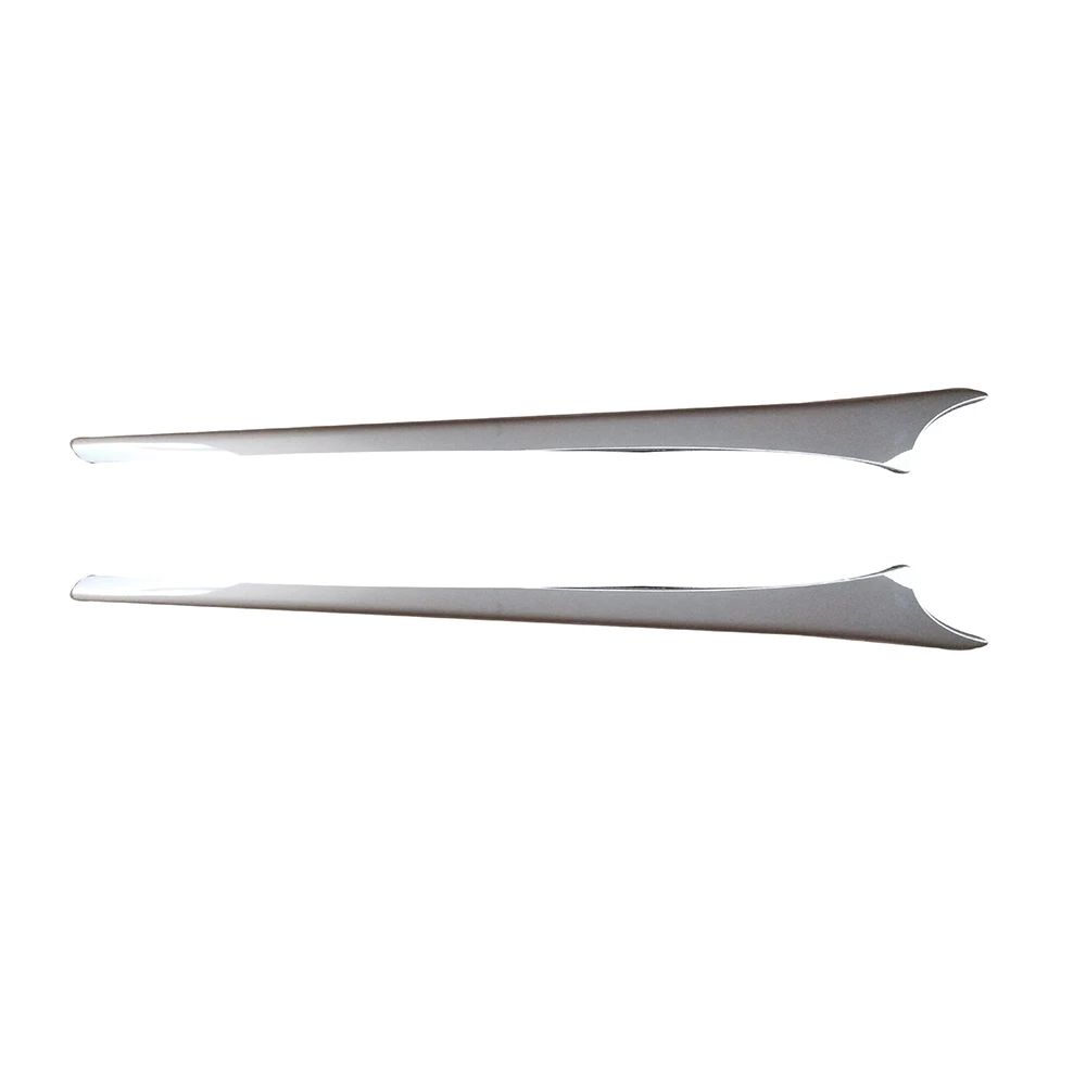 สแตนเลสสตีลเงินด้านหลัง Trim สําหรับ Toyota Prius 30 2010-2015 รถอุปกรณ์เสริมส่วนประกอบภายนอกตกแต่ง