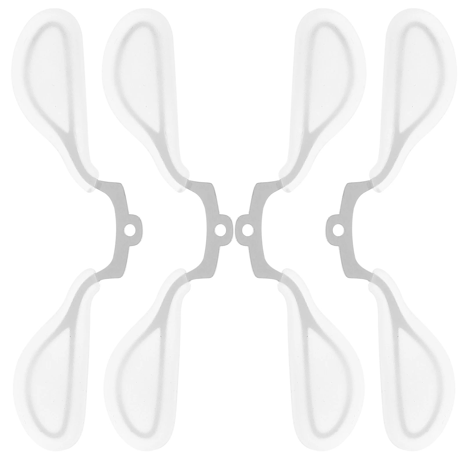 

4Pcs Silicone Glasses Nose Pads Integrated Stable Saddle Shape Anti-Slip Eyeglass Accessories for Kids Nose Grip for Glasses