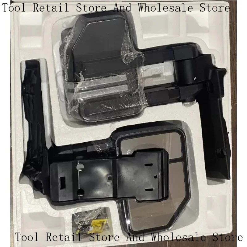 Pair Extendable Side View Towing Mirrors LC79 For 70 79 1984 2023 Off Road Vehicle Mirror Replacement