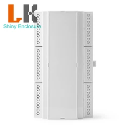 160x90x57mm New Arrivals PLC Industrial Box Din Rail Plastic Case Din Rail Enclosure Control Box Diy Abs Junction Box LK-DR59
