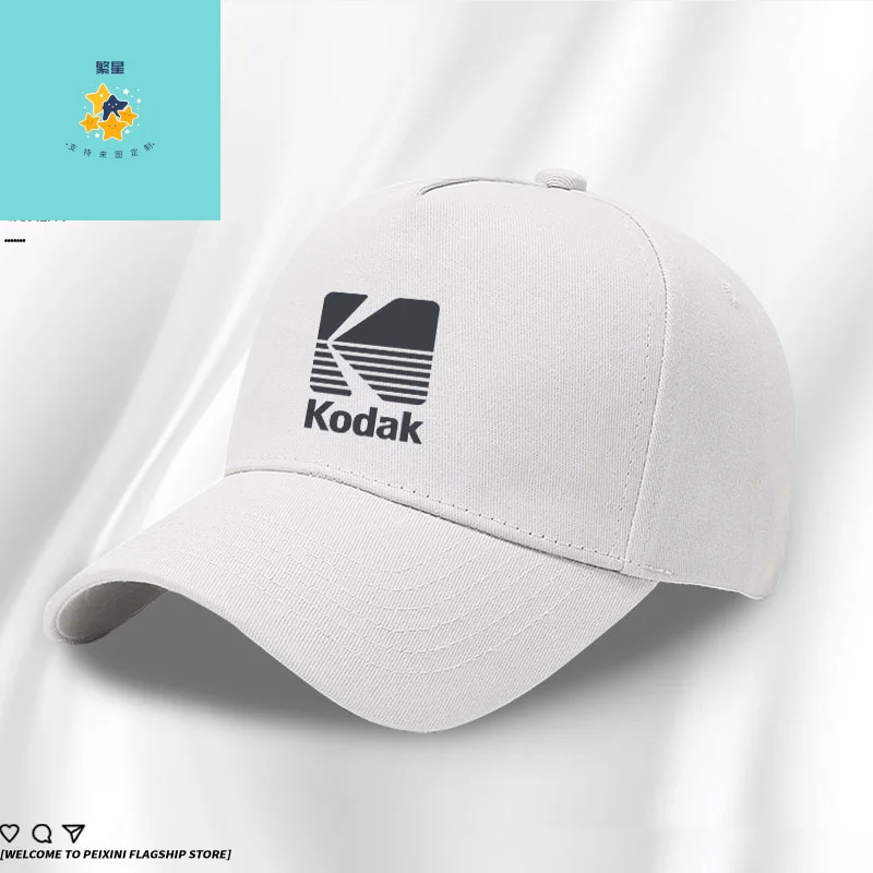 Kapelusz typu bucket Kodak 2026, najnowszy model, vintage, sprany, unisex, ochrona przed słońcem, na plażę, do wędkowania, nakrycie głowy
