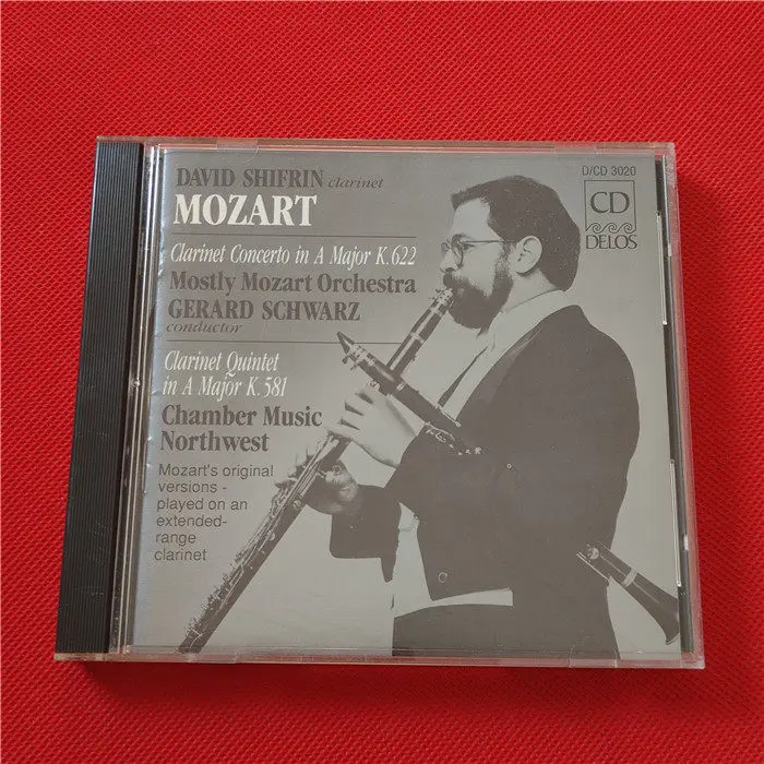 

CD Mozart: Clarinet Concerto K.622 & Clarinet Quintet K.581 - David Shifrin, Mostly Mozart Orchestra, Chamber Music Northwest