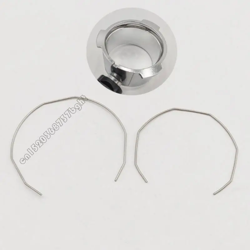 4XFB Stainless Steel 58mm Coffee Maker Handle Ring Design Secure Locking