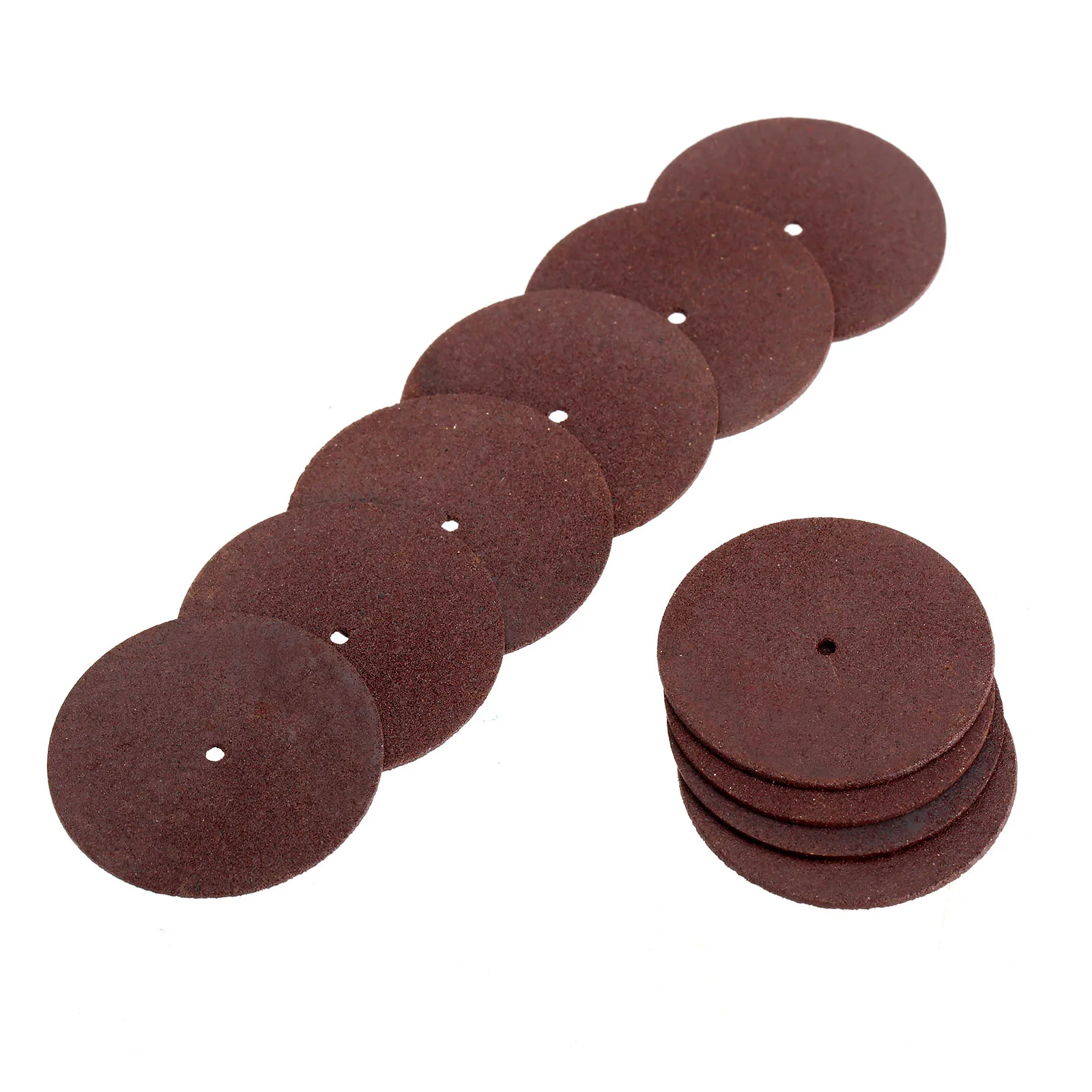 10Pcs Dremel Accessories 38mm/1.5inch Resin Grinding Wheel Mini Circular Saw Cutting Disc Polishing Sanding Discs Drill Tool
