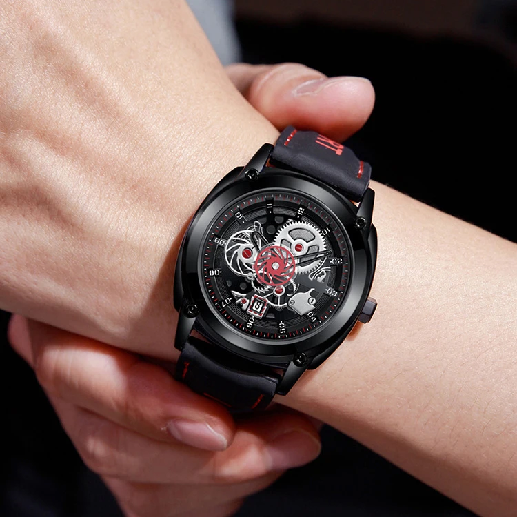 UTHAI CQ239 Hot selling quartz watch, fashionable and trendy silicone outdoor waterproof personalized watch for men and women