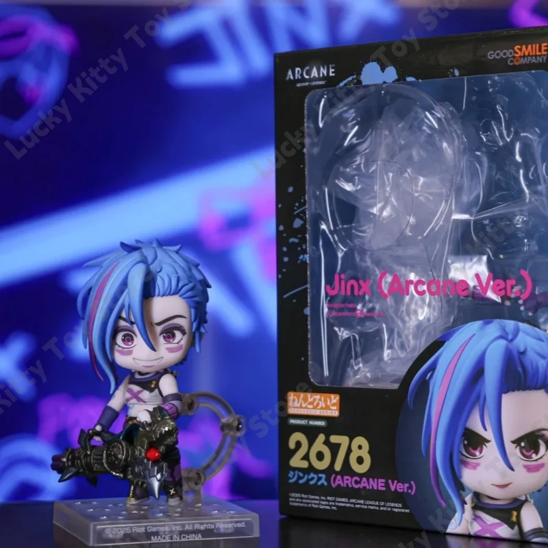 

Genuine original Good Smile Company Jinx Arcane Ver. Chibi Action Figure Model Collectible Gift for Fans