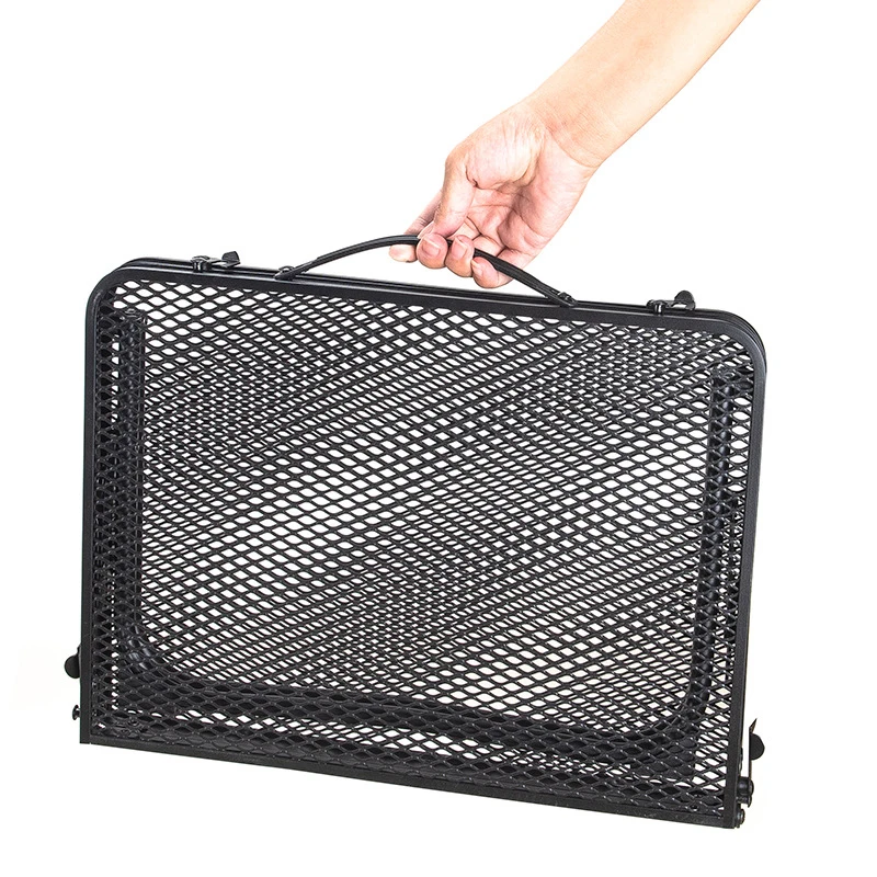 Lifting Folding Table Outdoor Camping Barbecue Table Portable Storage Rack Outdoor Travel Storage Table