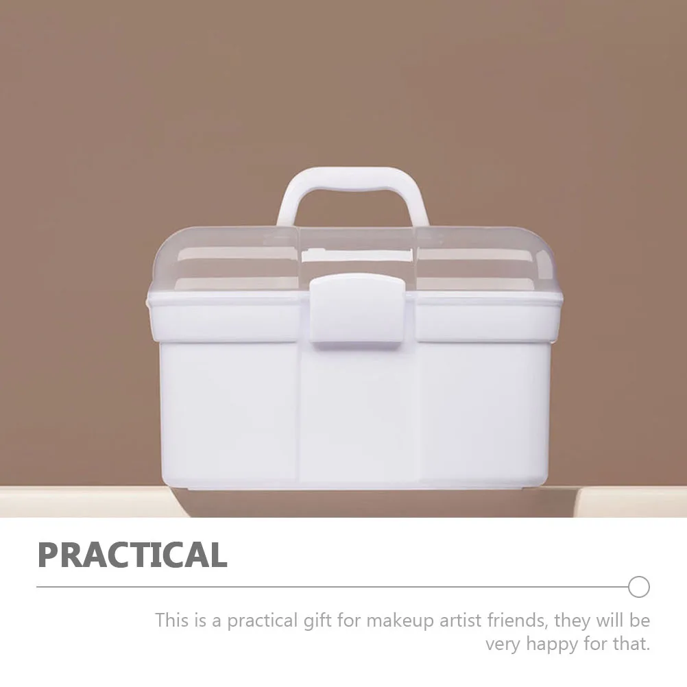 

Multi-Layer Makeup Case Large Capacity Storage Box Portable Manicure Box For Makeup Artist Nail Art Wedding