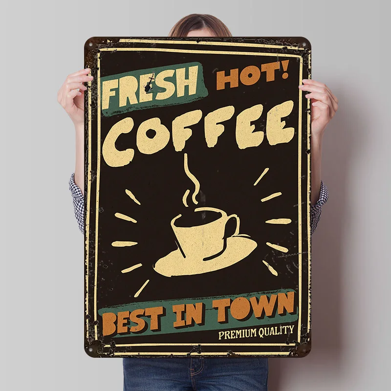 Koffieshop Vintage Poster Aang - Retro Gaming Shops recensie en prijs