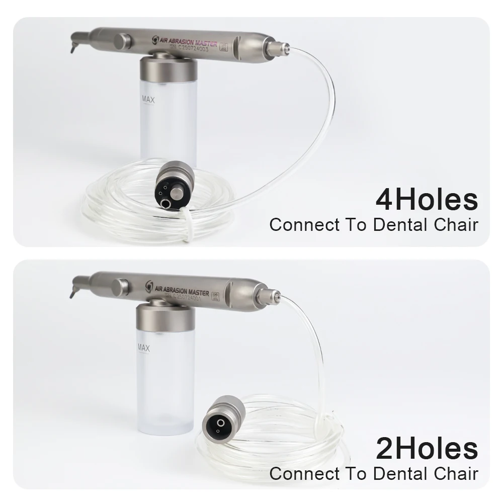 2-Loch/4-Loch Dental Aluminiumoxid Mikro-Luftabrasionspolierer Zahn-Mikroblaster Zahnmedizin Luft-Sandstrahler Orthodontische Anwendungswerkzeuge – Detail 1