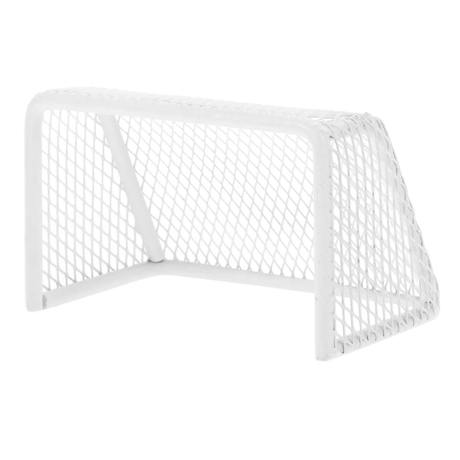 

Миниатюрные футбольные ворота для помещений, мини-сетка, футбольная рама, DIY, настольный декор для аквариума, спортивное оборудование для кукольного домика, игры для футбольных вечеринок