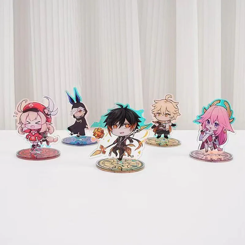 Custom Standee Figure Clear Acrylic Stand Cartoon Design Anime Game Charm Customs Your Logo