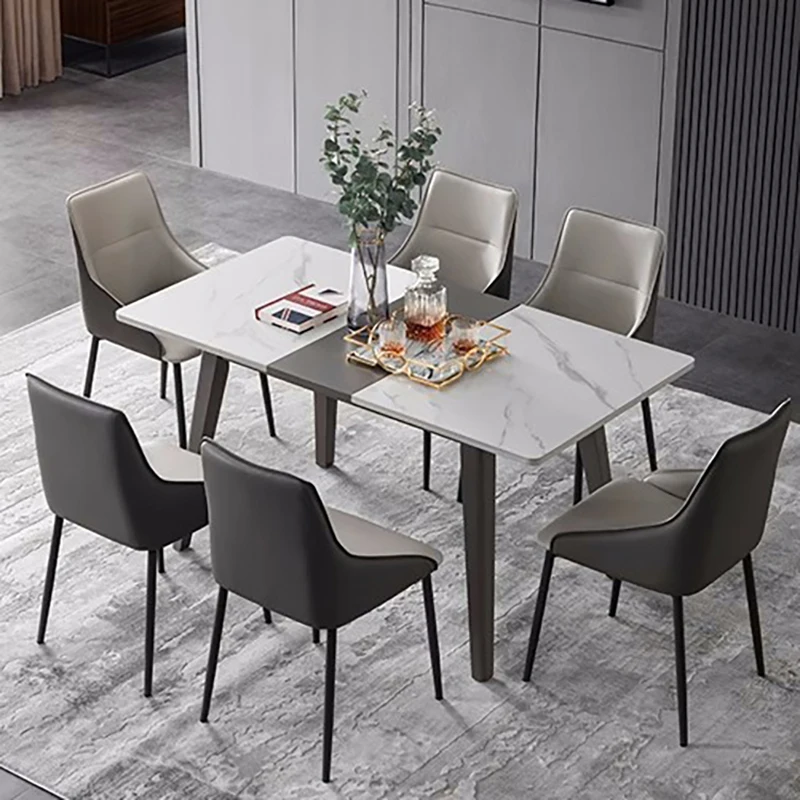 

Kitchen Dining Table Set Living Room Console Chair Luxury Coffee Tables Mobile Center Modern Mesas De Comedor Garden Furniture