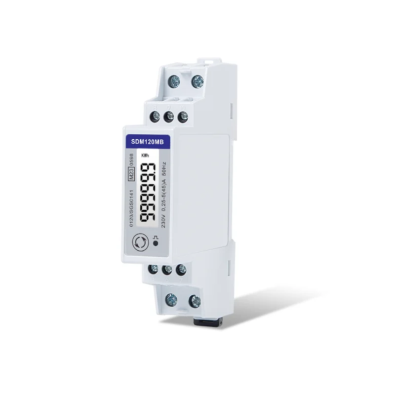 Imagem -04 - Medidor de Energia Trilho Ruído com Mbus e Saída de Pulso Monofásico Fios 545a 230v 50hz 60hz Sdm120mb