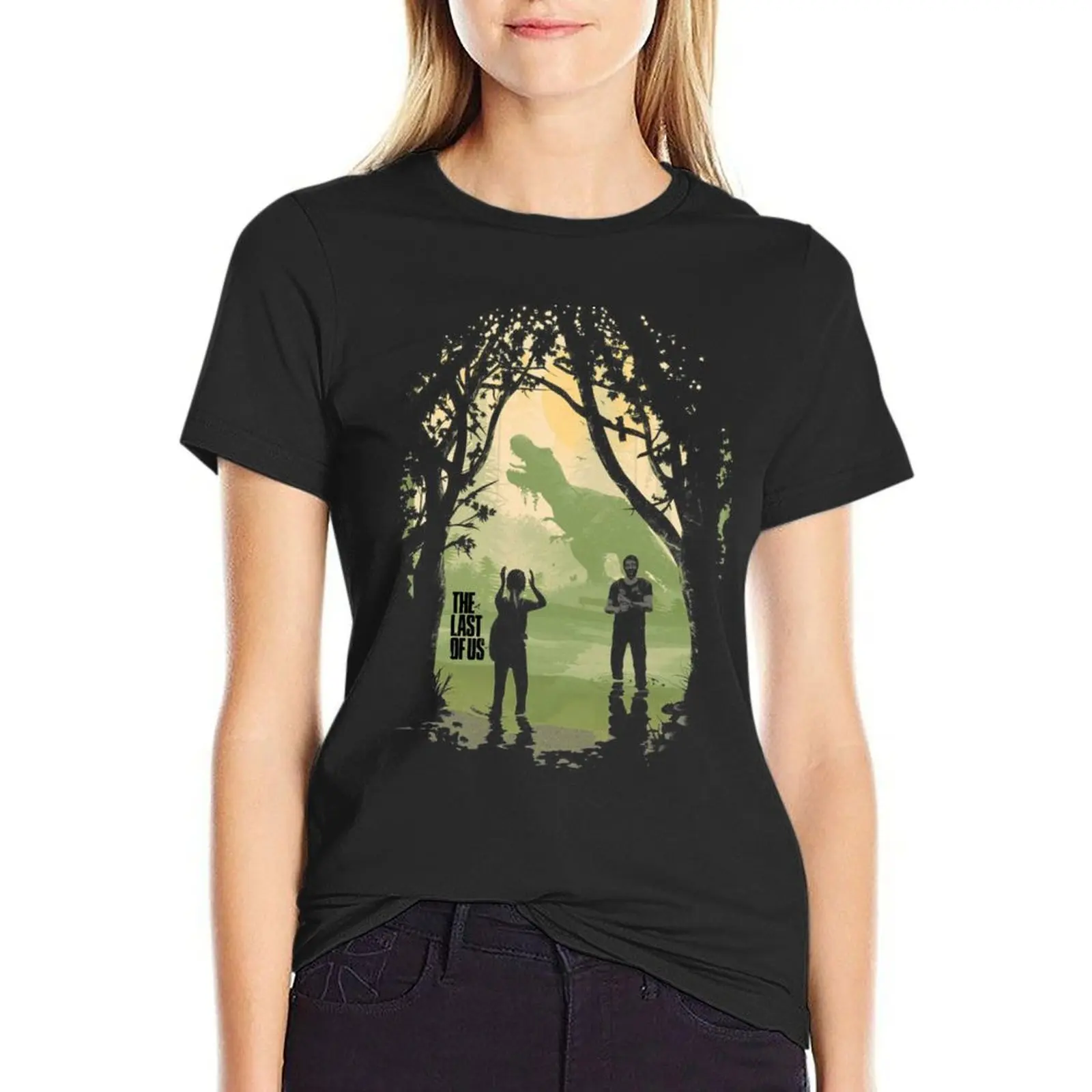 

The Last of Us Joel and Ellie Family T-Shirt female animal print shirt for girls ariat shirts for Women