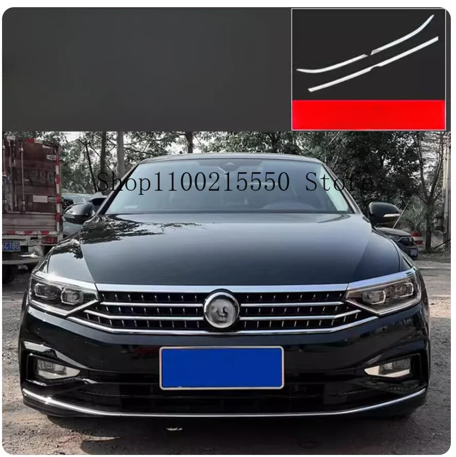 For VW Passat B8 Variant Alltrack 2023-2024 Car Cover Bumper Engine Trim Grid Grill Grille Frame Stick