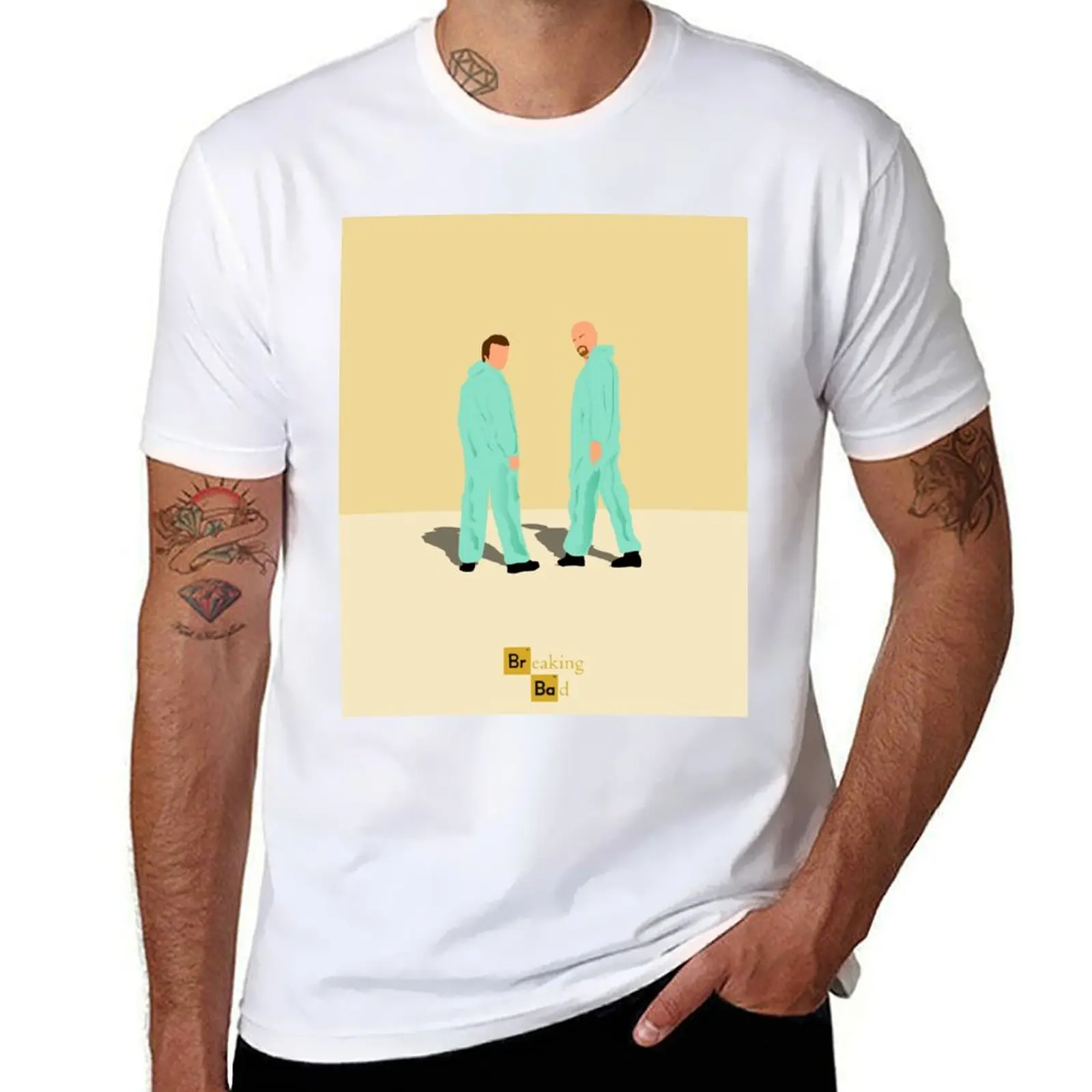 

Breaking Bad Minimalist Movie poster T-Shirt man graphic t shirt man t shirts graphic T-Shirt