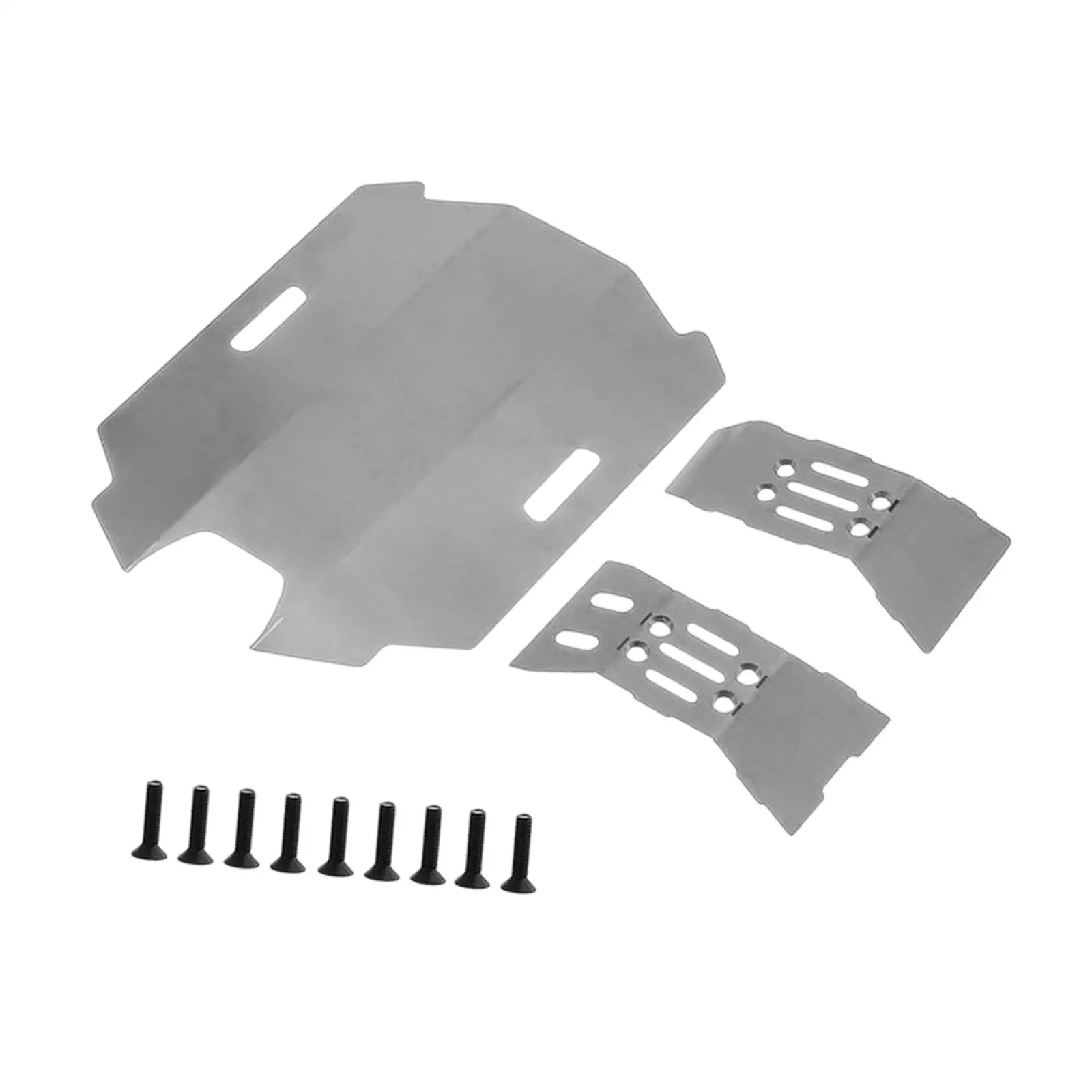 Piastra paramotore, pezzi di ricambio per armature di protezione Protezione piastra paramotore per telaio, piastra di protezione per armature del telaio per accessori fai da te per auto modello in scala 1:14