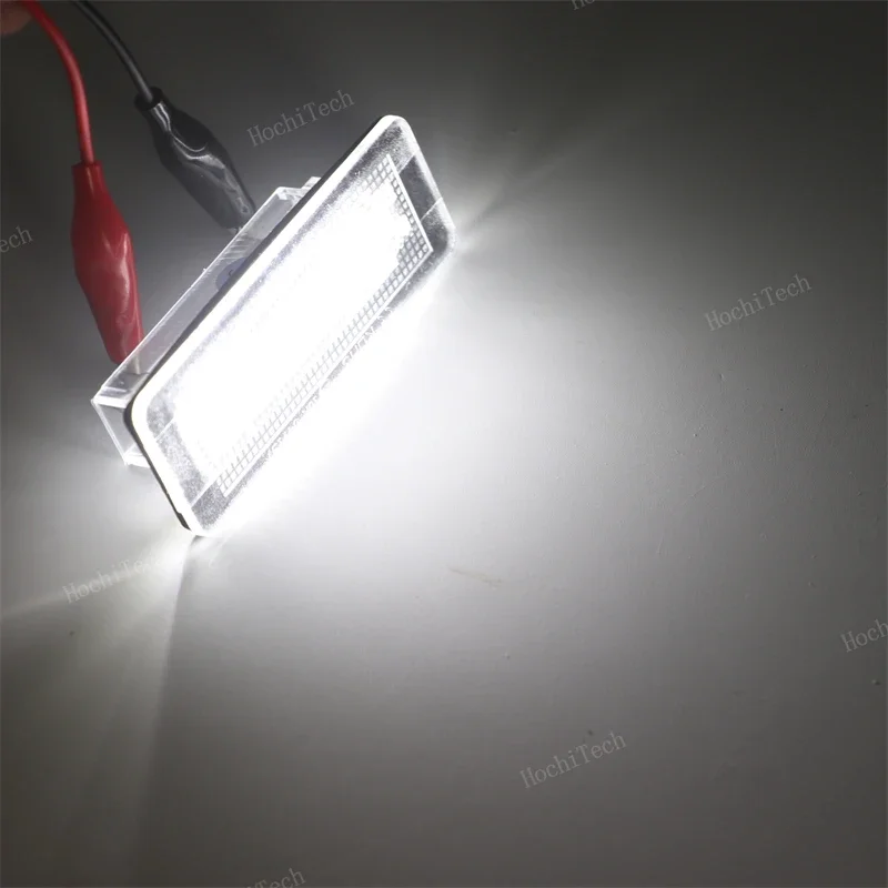 2x Car Rear LED SMD License Number Plate Light Lamp 6000K For Mercedes Benz Smart Fortwo W450 W451 W453 Coupe Cabriolet images - 6