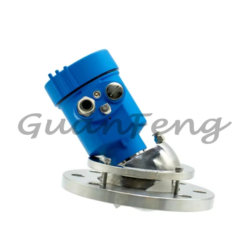 Powder Grain 80G Radar Material Measurement radar Solid Sensor Level Cement Silo Sand Factory