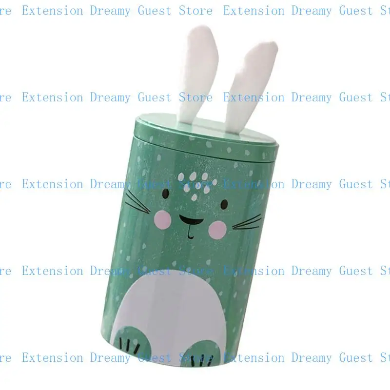 

652F Easters Box Candy Boxes Easters Packaging Box Rabbit Iron Texture Suitable for Snacks and Party Charm