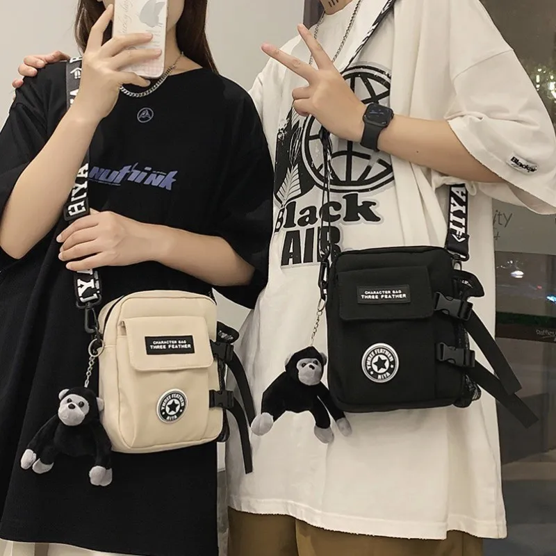 New Fashion Trend Chest Bag Mobile Phone Pack Purse Grocery Bag Waist Bag Unisex Small Shoulder Bags Casual Crossbody Chest Bag