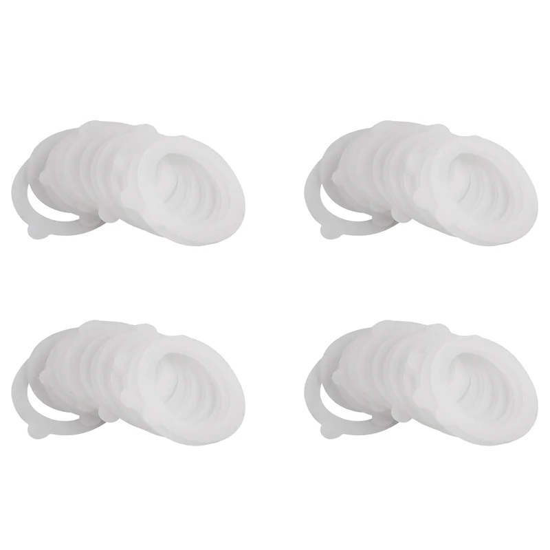 

80 Pcs Silicone Replacement Gasket Seals,Airtight Silicone Gasket Sealing Rings,Fits Regular Mouth Canning Jars-AT36