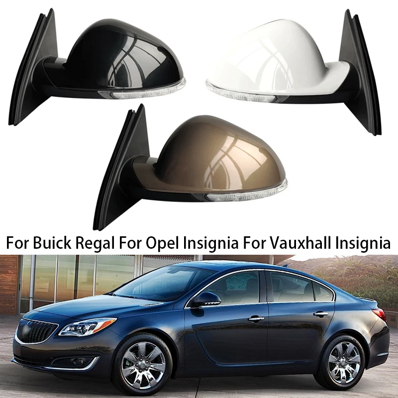 

Car Electric Door Wing Mirror Assembly Heated Foldable Rearview Mirror For Vauxhall Insignia For Opel Insignia For Buick Regal