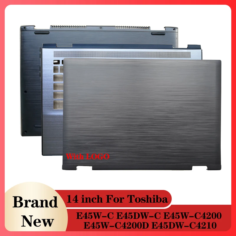 Imagem -01 - Portátil Lcd Capa Traseira Palmrest Case Inferior para Toshiba Satellite E45w-c E45dw-c E45w-c4200 E45w-c4200d E45dw-c4210 Novo Case do portatil lcd capa traseira palmrest case inferior para toshiba satellite e45w c e45dw c e45w c4200 e45w c4200d e45dw c4210 novo case do 01