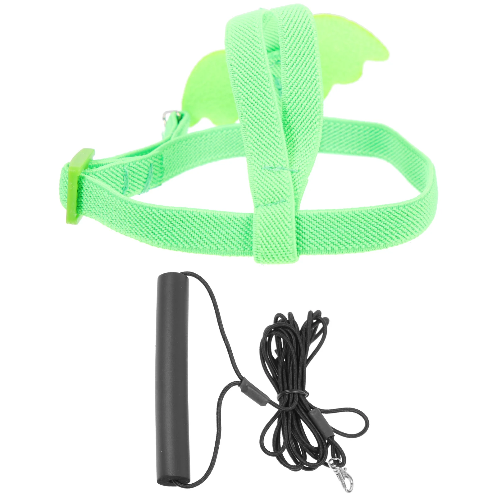 

Elastic Harness Leash Green Outdoor Flying Rope Parrot Training Pet Safety Supplies Lightweight Durable NonSlip