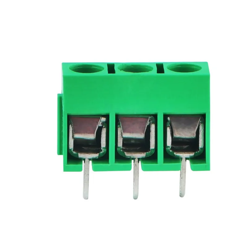 10/20/50Pcs/lot KF301-5.0-2P KF301-3P KF301-4P Pitch 5.0mm Straight Pin 2P 3P  Screw PCB Terminal Block Connector Blue Green