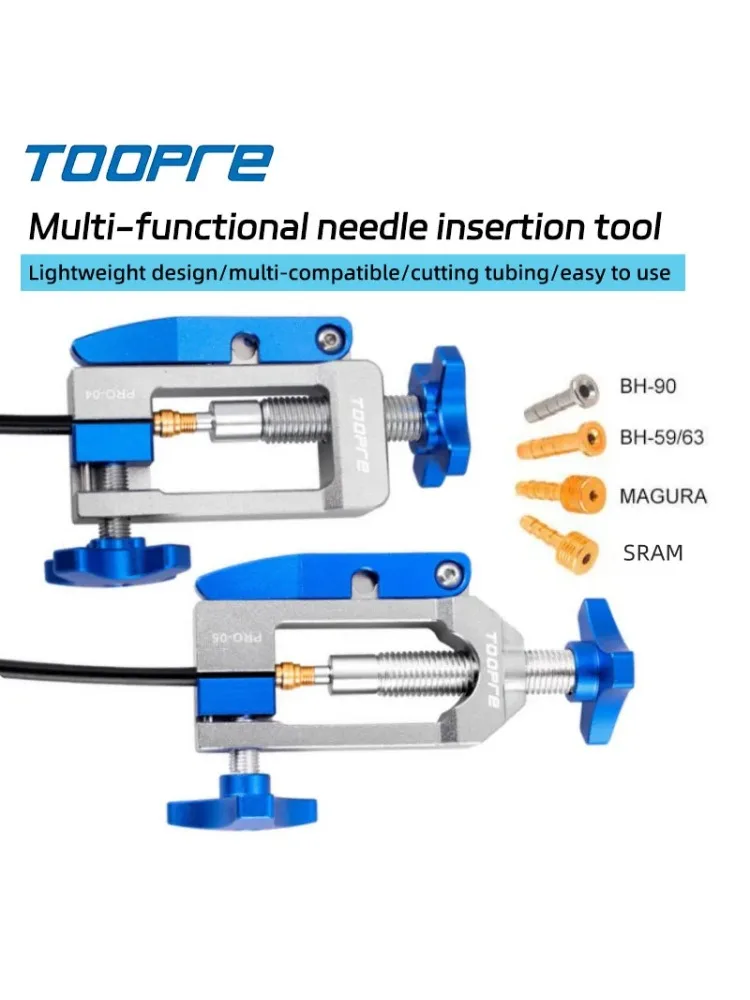 AliExpress MUQZI TOOPRE Bike Hydraulic Disc Brake Oil Needle Tools Driver Hose Cutter Cable Pliers Olive Connector Oil needle Insertion Tools