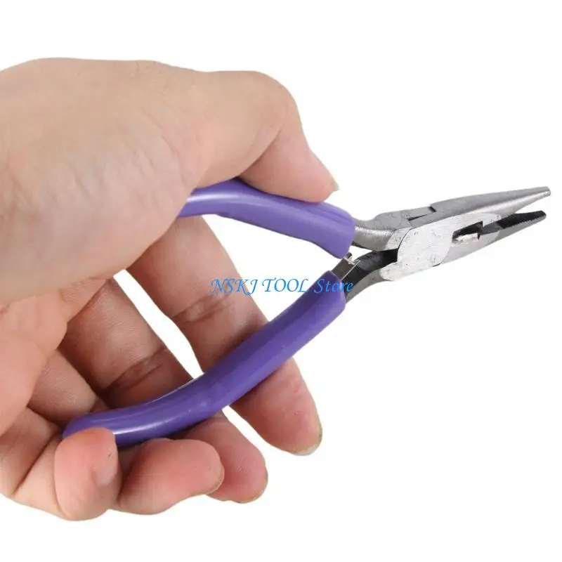 

L8RC Needle Nose Pliers for Home Repair Beading Work Detailed Crafting Jewelry Making