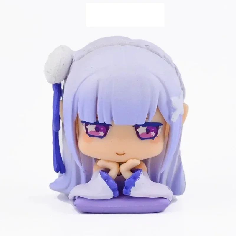 StaSto RE: ZERO Starting Life in Another World Action Figures Model Rem Emilia Sleep Series Ornaments Gashapon Official Genuine