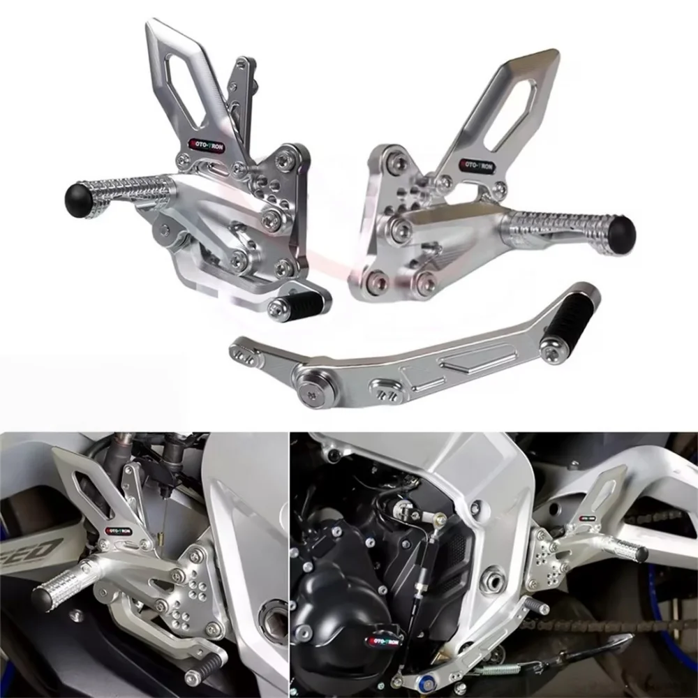 ZONTES 703RR lift pedal, Samsung handlebar release, titanium ruler bracket, chain adjuster