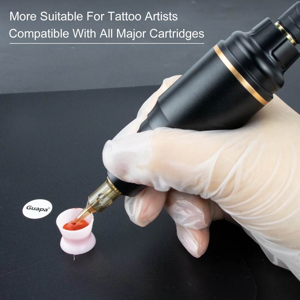 

PMU Tattoo Machine RCA Connector Rotary Pen Permanent Makeup Cartridge Tattoo Gun for Eyebrow Lip Eyeliner Body Tattoo