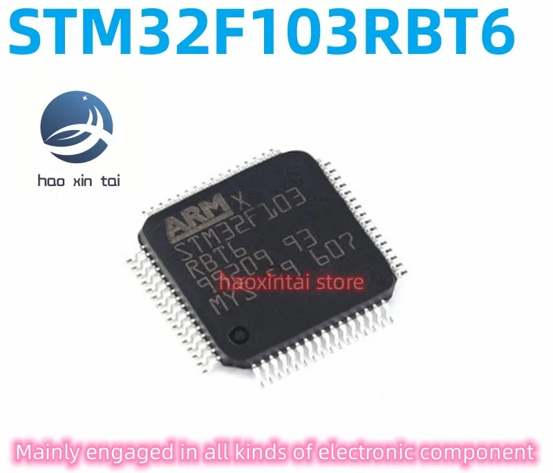 10pcs STM32F103RBT6 IC chip new imported LQFP64 instead of GD/APM